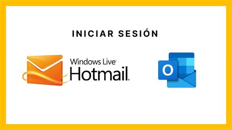 hotmail sesión.